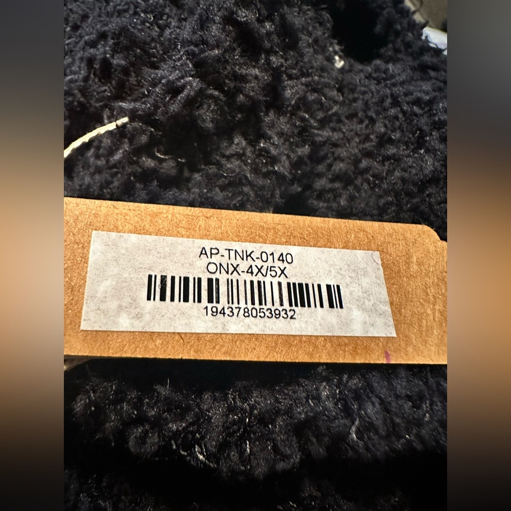 SKIMS Cozy Knit Tank color Onyx size 4X-5X plus size NEW WITH TAGS - Picture 6 of 6